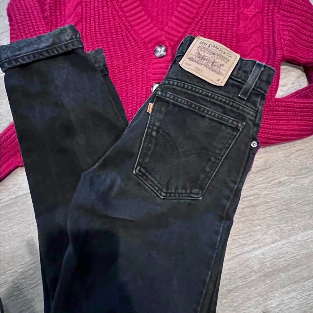 Vintage orange label Black 950 Levi's Sz 7(26)
